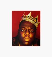 The King Notorious B.I.G Art Board