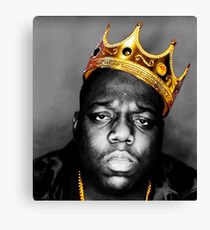 The King Notorious B.I.G Canvas Print