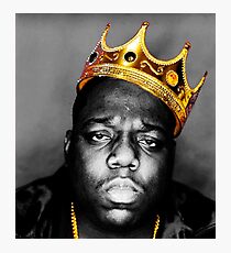 The King Notorious B.I.G Photographic Print