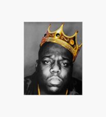 The King Notorious B.I.G Art Board