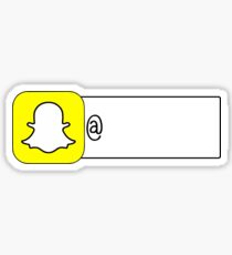 Fügen Sie mich auf Snapchat Aufkleber hinzu Sticker