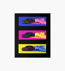 Subaru STi Drift Print Art Board