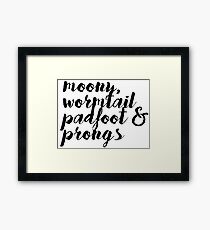 Marauders Framed Print