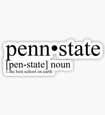 penn state definition Sticker