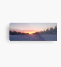 The day welcomes Sun Metal Print