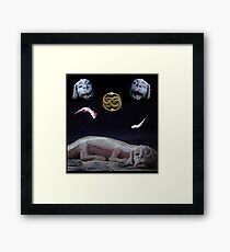 Falkor / Fullur Framed Print
