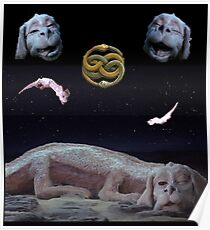 Falkor / Fullur Poster