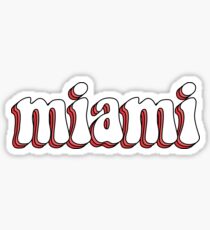 Miami Retro Sticker