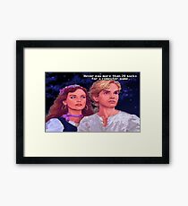 Monkey Island: Never pay more than $20 for a computer game Framed Print