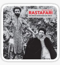 Rastafari. Soul Jazz-Schallplatten Sticker