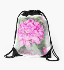 Matthew 5:7 Drawstring Bag