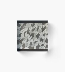 Stone Waves original abstract pattern Acrylic Block