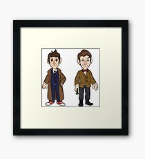 Ten and Eleven Doctors Framed Print
