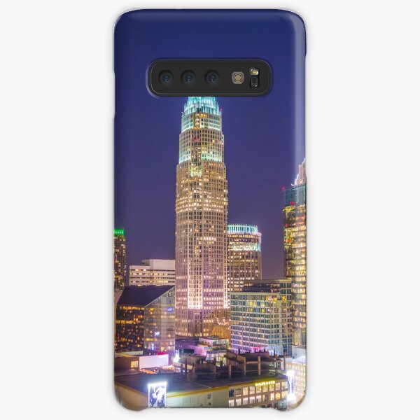 charlotte skyline aerial Samsung Galaxy Snap Case