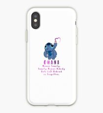 Vinilo o funda para iPhone Lilo y Stitch Ohana