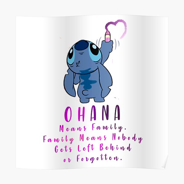 Cute Stitch Posters Redbubble