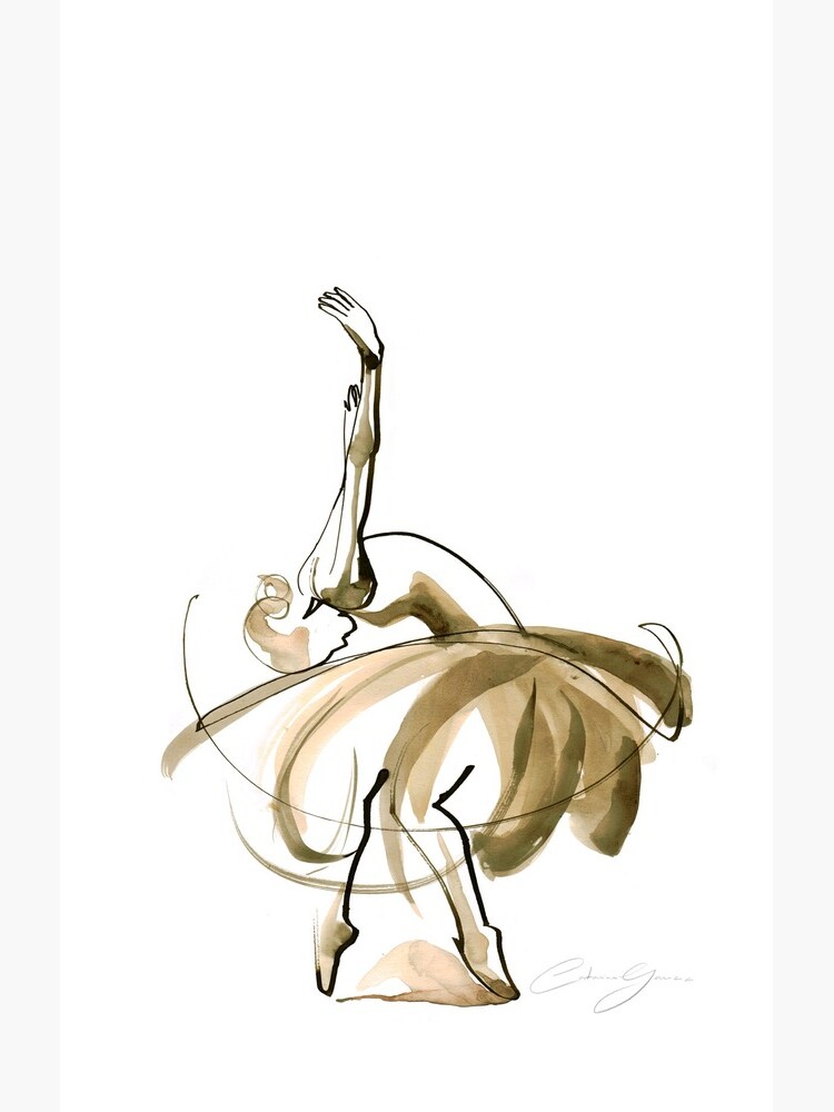 Ballet Dance Drawing by CatarinaGarcia