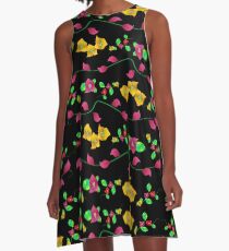 Floral - Bougainville A-Line Dress