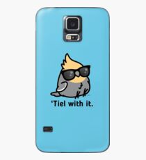 'Tiel with it - Grey Cockatiel Case/Skin for Samsung Galaxy