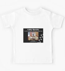 Libby Speaks Book Cover Kids Tee