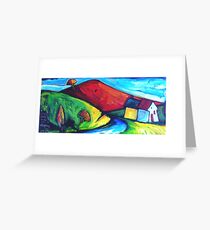 LOVELY LONG ROAD TO OPONONI ( NEW ZEALAND ) Greeting Card