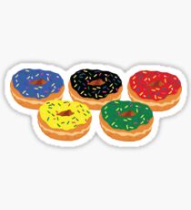 Donut-Ringe Sticker