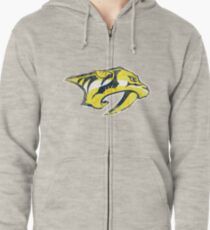 Preds Watercolor Zipped Hoodie