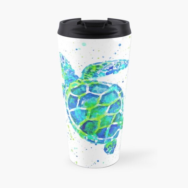 Sea Turtle by Jan Marvin Travel Mug