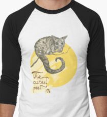 Common Brushtail Possum – The Cutest Pest Men's Baseball ¾ T-Shirt