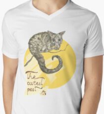 Common Brushtail Possum – The Cutest Pest Men's V-Neck T-Shirt