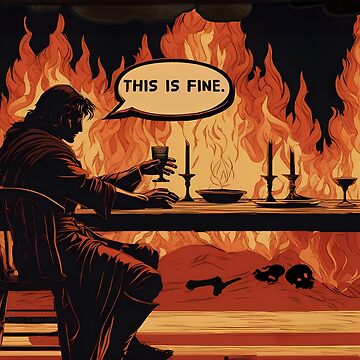 Dante's Inferno - This is Fine Poster for Sale by DiceyThreads