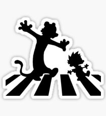 zu Fuß auf der Abteistraße Sticker