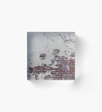 Richmond Brick Graffiti Acrylic Block