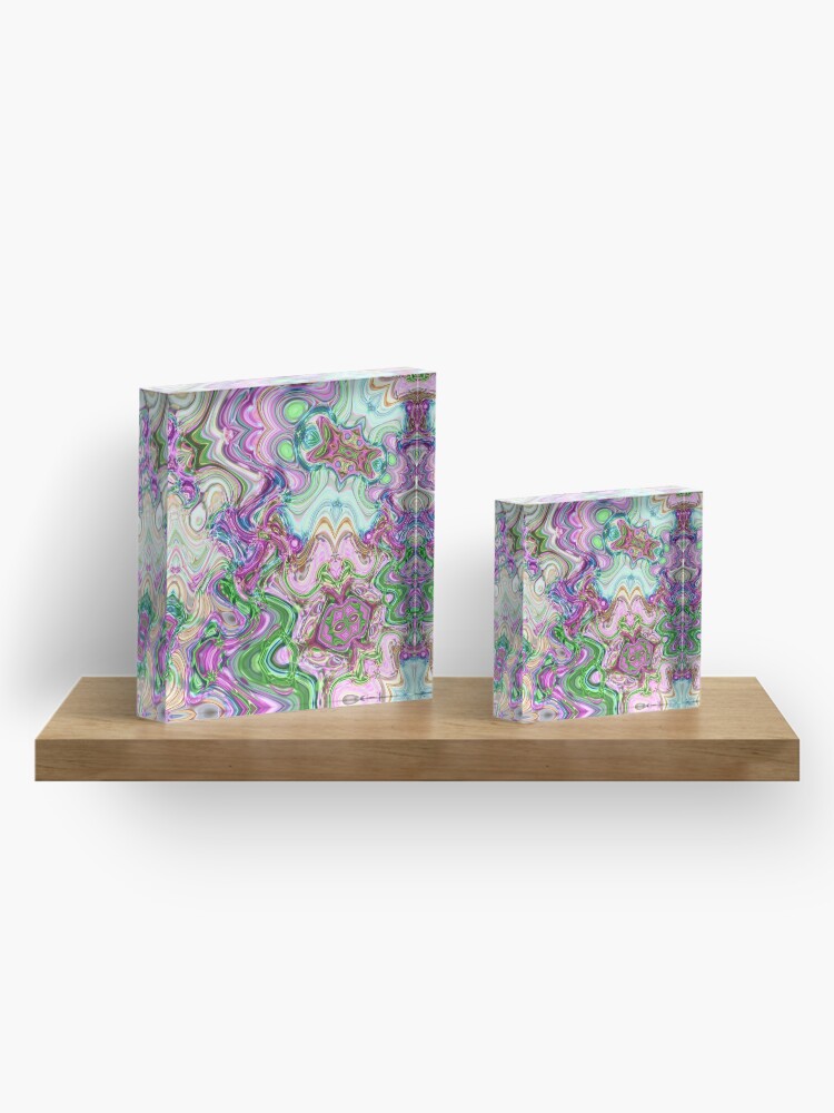 Alternate view of Transcendental Abstracts Acrylic Block