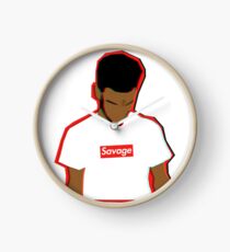 21 SAVAGE 3D VERSION Clock