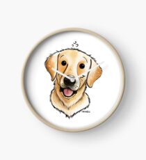 Funny Labrador Retriever Clock