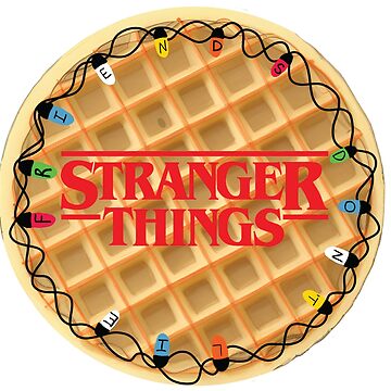 Artwork thumbnail, Stranger Things Waffle Friends Don't Lie by FunEyeDesign