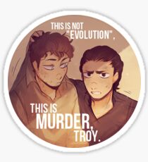 FearTWD - Troy & Nick Sticker Sticker