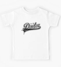 I'm The Doctor_Black Kids Tee