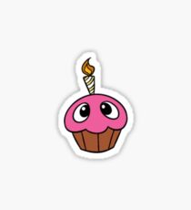 Cupcake Sticker - Single Sticker
