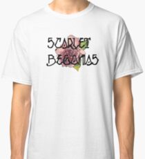 Scarlet Begonias Watercolor Classic T-Shirt
