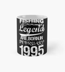 Fishing Legends Are Born In February 1995 Mug