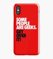 Some People Are Geeks iPhone Case/Skin