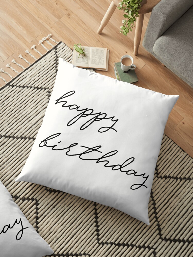 Coussin De Sol Joyeux Anniversaire Citations Dictons