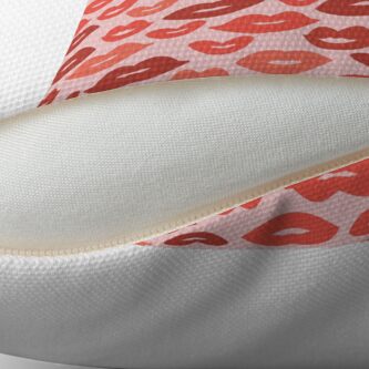 Alternate view of Kisses! Throw Pillow