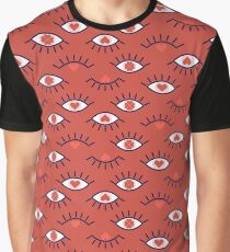 Augen der Liebe Grafik T-Shirt