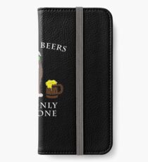 Pitbull Ive Only Had One In Dog Beers Year of the Dog Irish St Patrick Day iPhone Wallet/Case/Skin