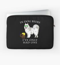 Samoyed Ive Only Had One In Dog Beers Year of the Dog Irish St Patrick Day Laptop Sleeve