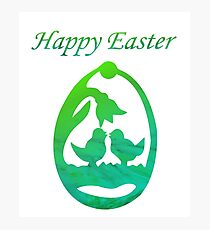 Happy Easter Photographic Print