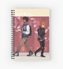Bram and Simon Spiral Notebook